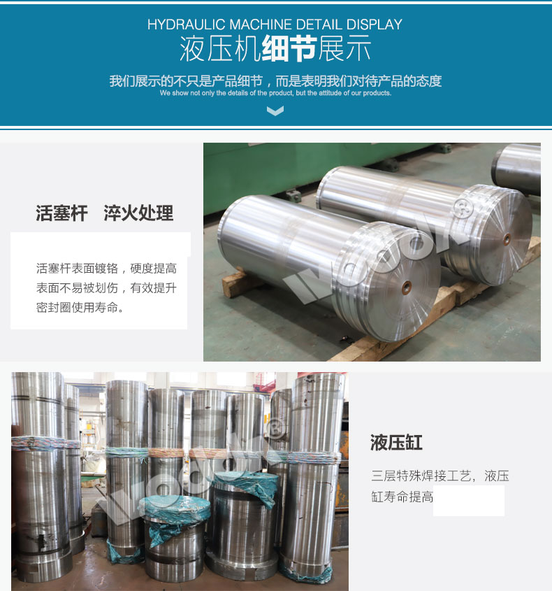 水箱成型液壓(ya)機細節展示