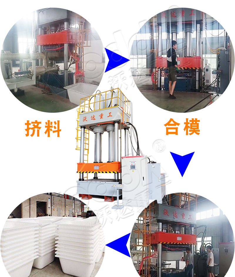 四柱油(you)壓機 四(si)柱油壓(ya)機