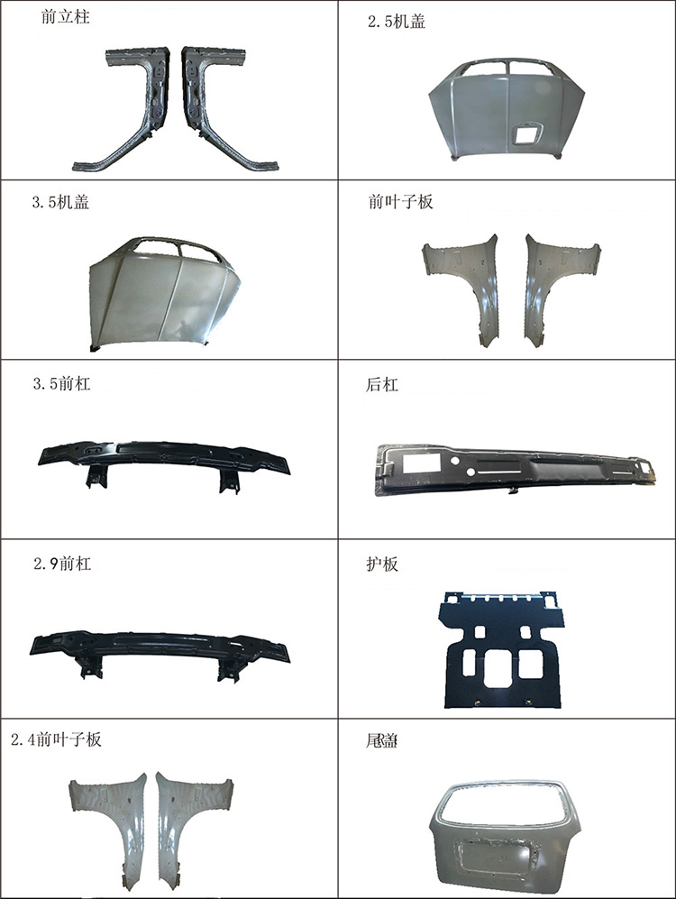 汽車钣金件 汽(qi)車钣金件